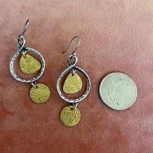 Silpada infinity dangle earrings